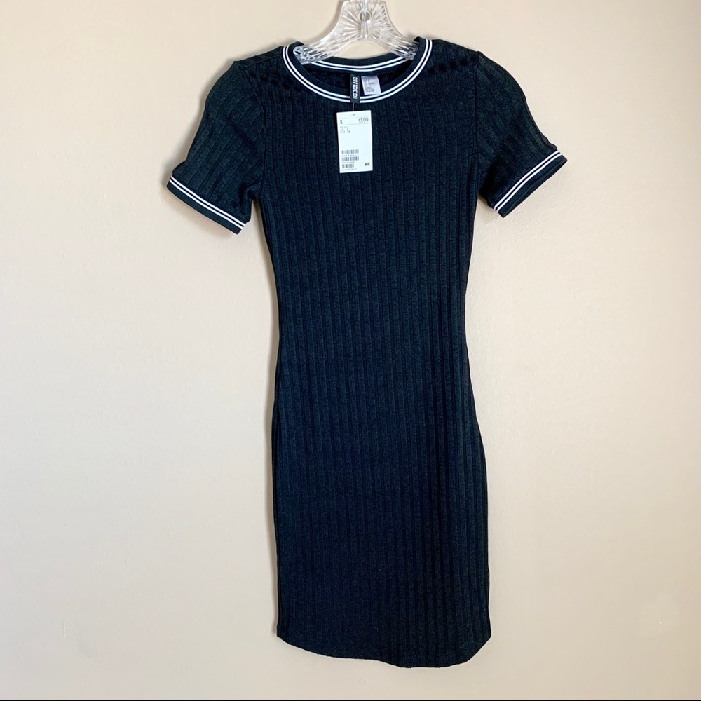 H&M Divided Body Con Soccer Dress